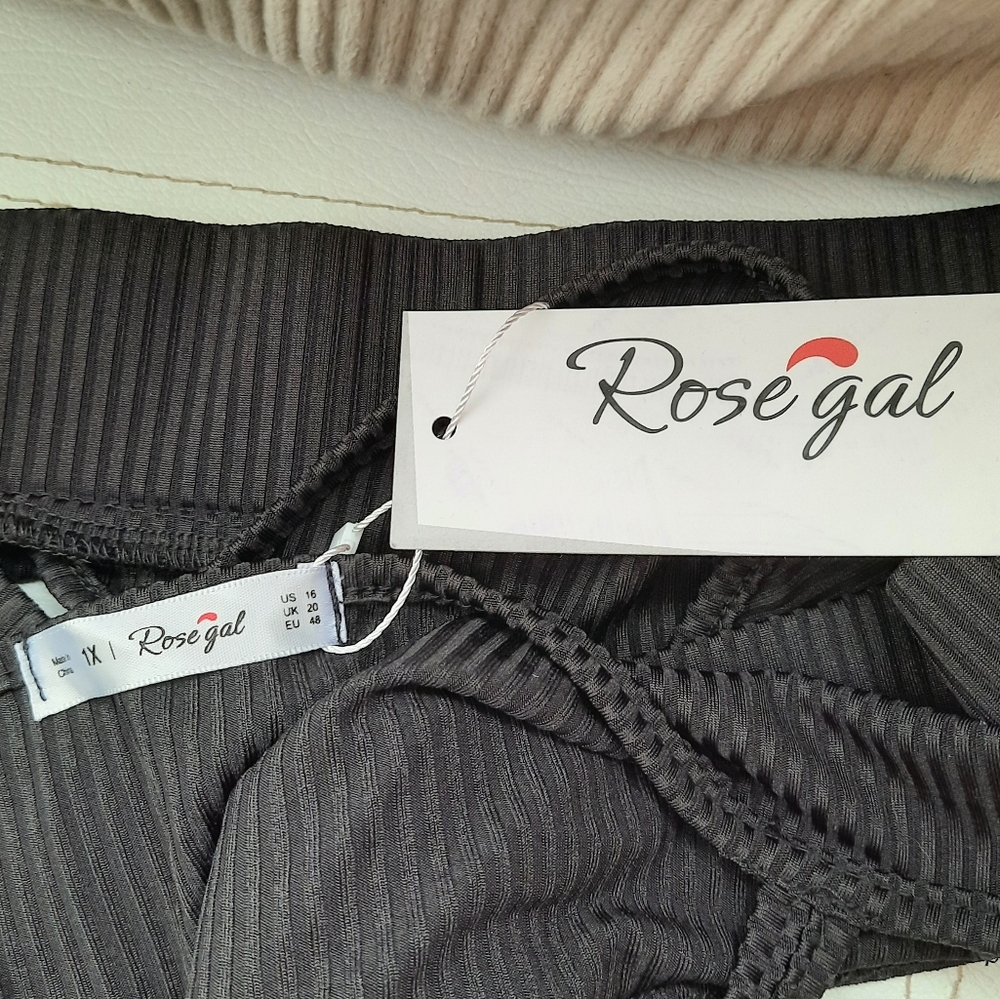 Rosegal Flirty Appliqué Razor Back Bralette 1X - Picture 8 of 11
